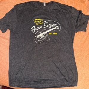 Brian Setzer concert t shirt XL